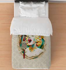 Chamber Music Charm Duvet Cover