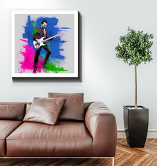 Monochrome Chic Wrapped Canvas