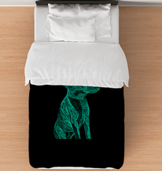 Loyal Dog Portrait Comforter - Beyond T-shirts