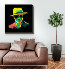 Retro Glamour Fashion Canvas - Beyond T-shirts