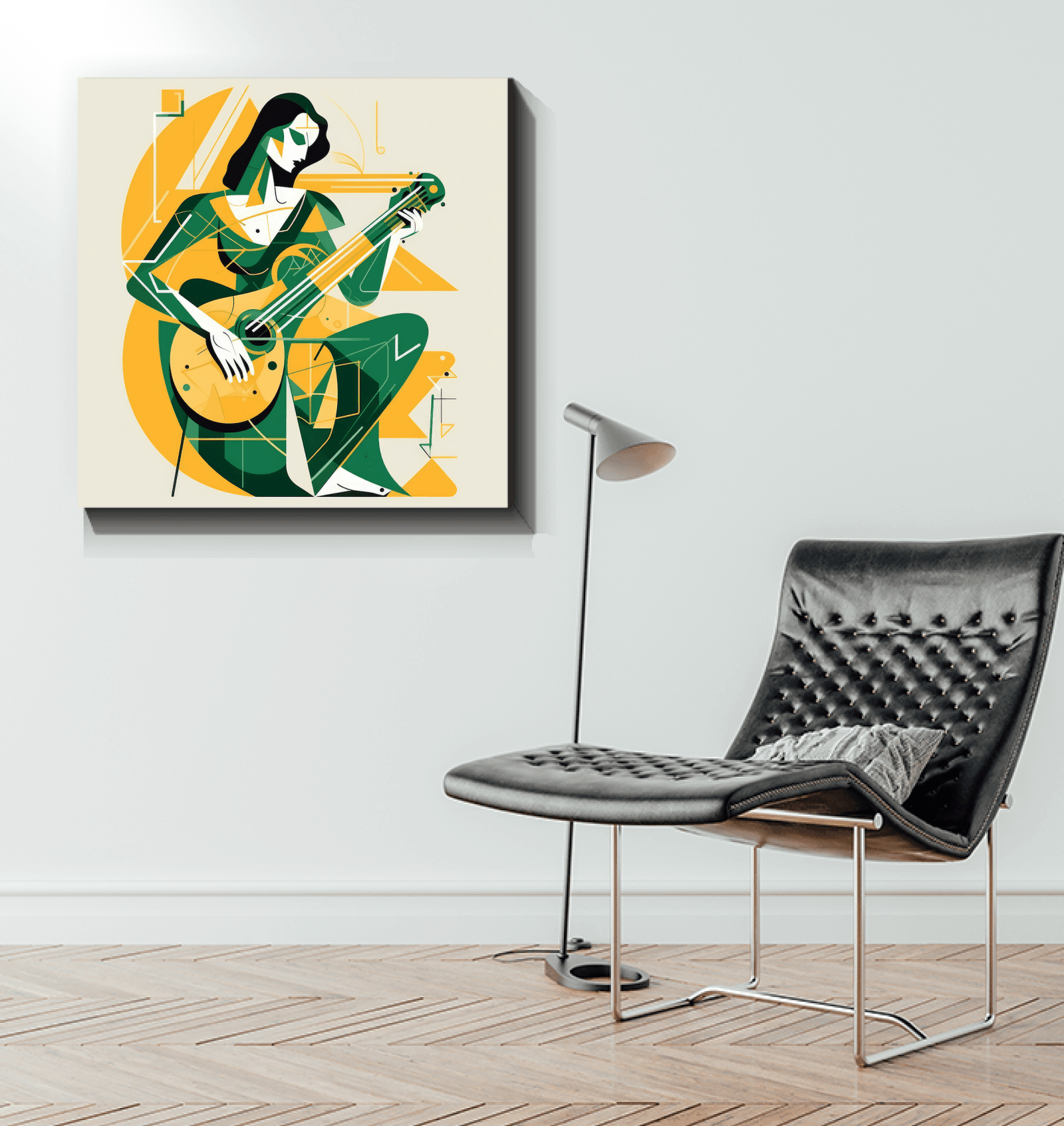 Runway Elegance Wrapped Canvas - Beyond T-shirts