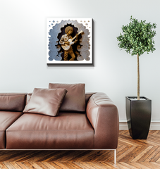 Melodious Muse Wrapped Canvas