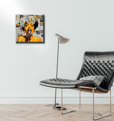 Echoes Of Music Wrapped Canvas Rhythmic Reverberation - Beyond T-shirts