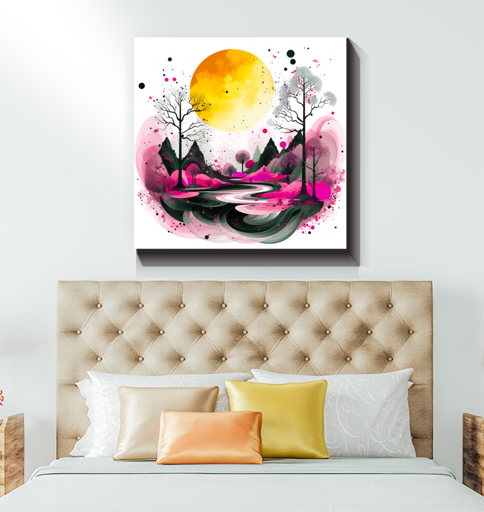 Tranquil Twilight Tranquility Landscape Canvas