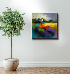 Coastal Sunset Bliss Wrapped Canvas