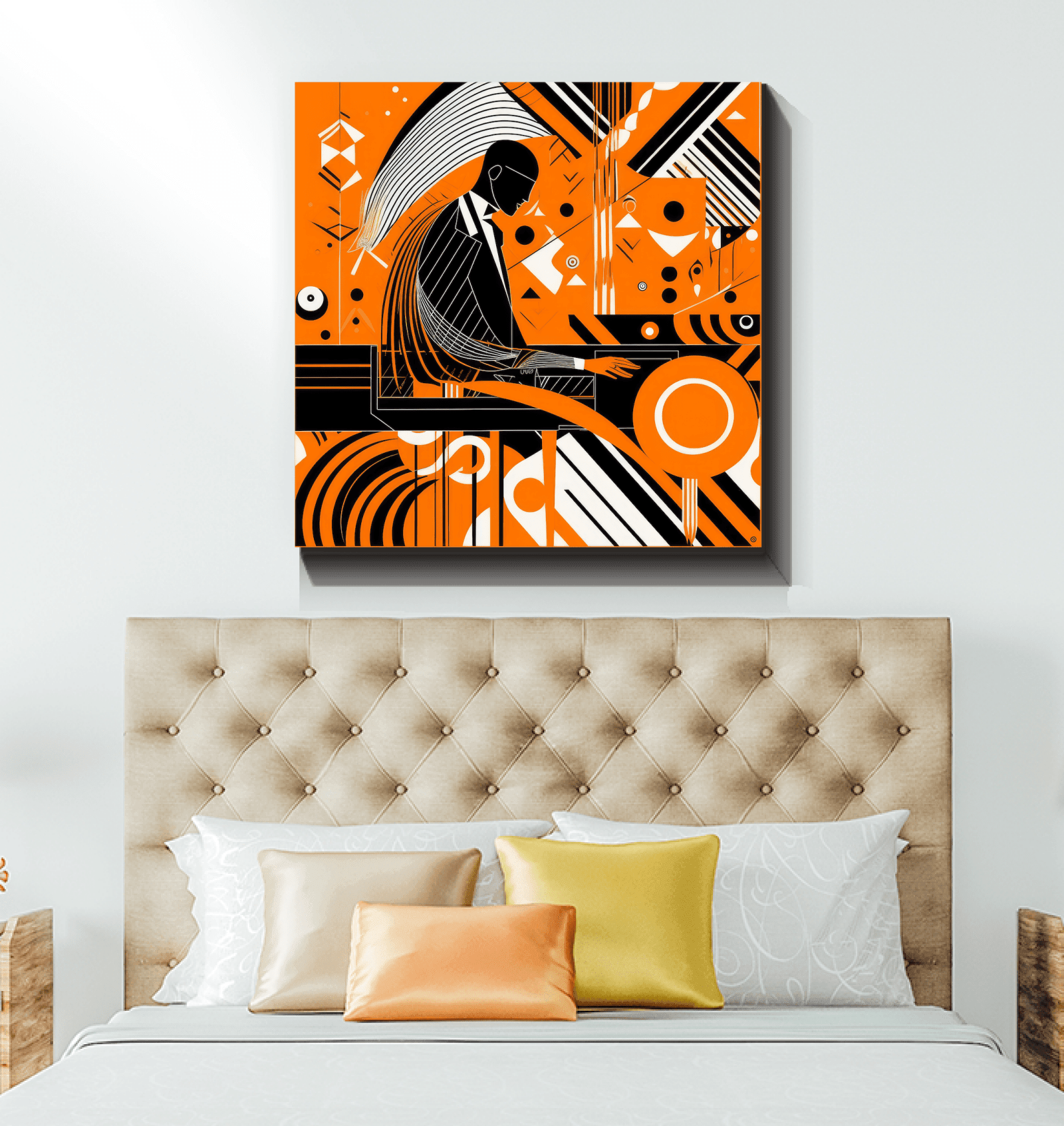Chic Couture All-Over Print Wrapped Canvas - Beyond T-shirts