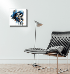 Playful Pitches Caricature Canvas - Beyond T-shirts