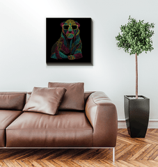 Majestic Roar Canvas Art - Beyond T-shirts