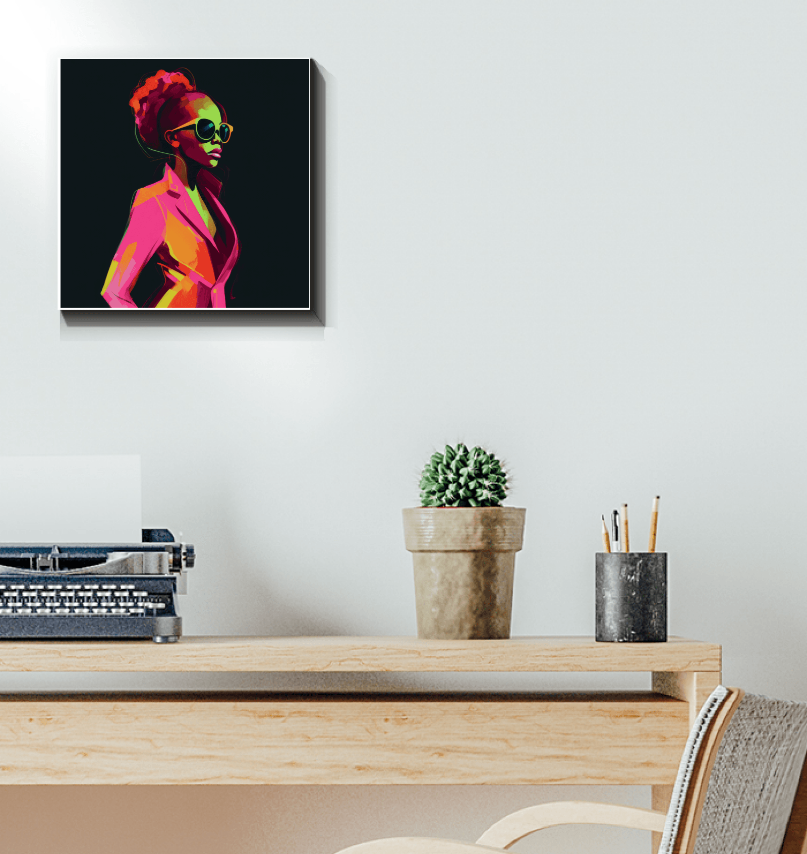 Vogue Vibes Runway Canvas Print - Beyond T-shirts