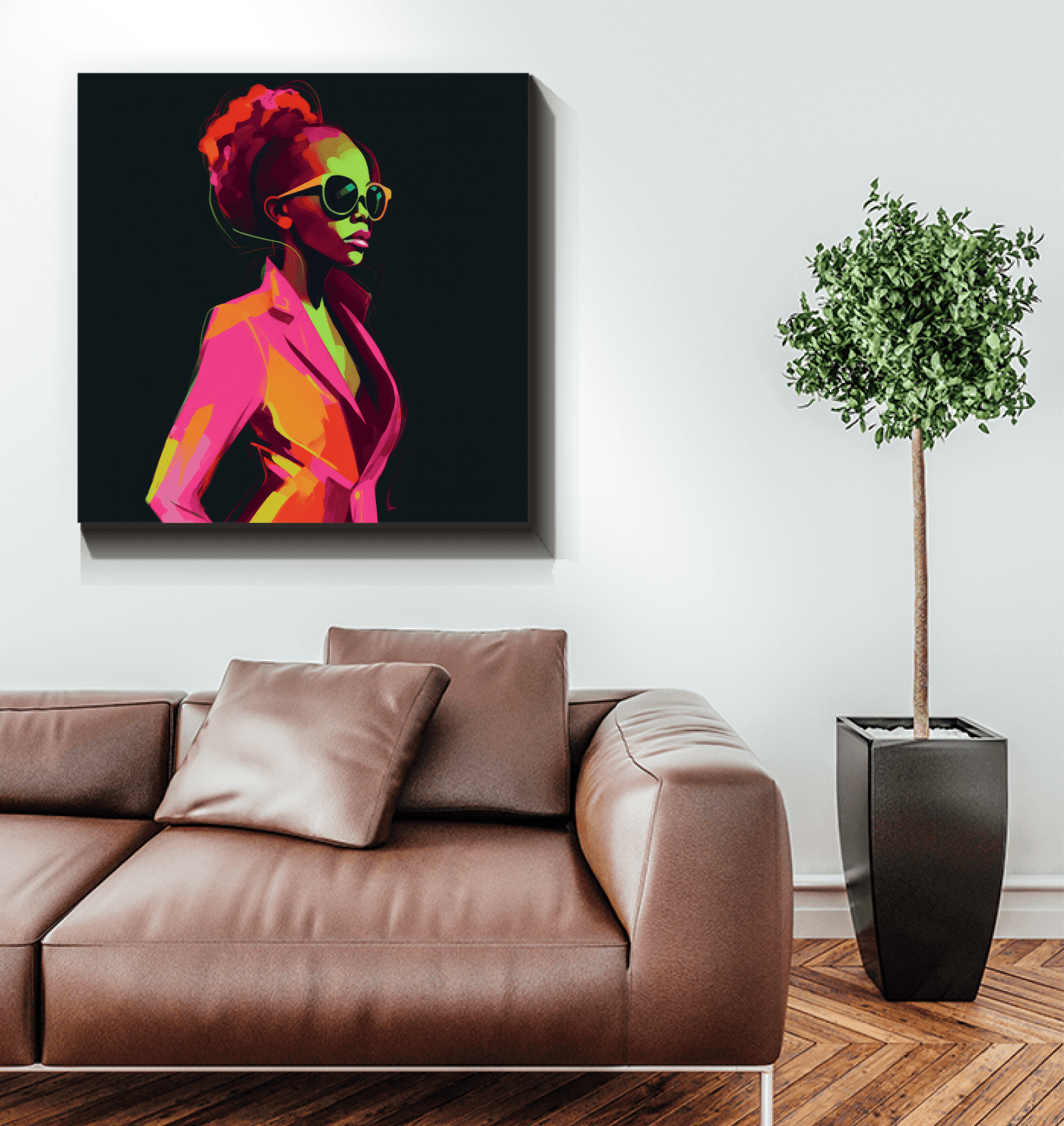 Vogue Vibes Runway Canvas Print - Beyond T-shirts