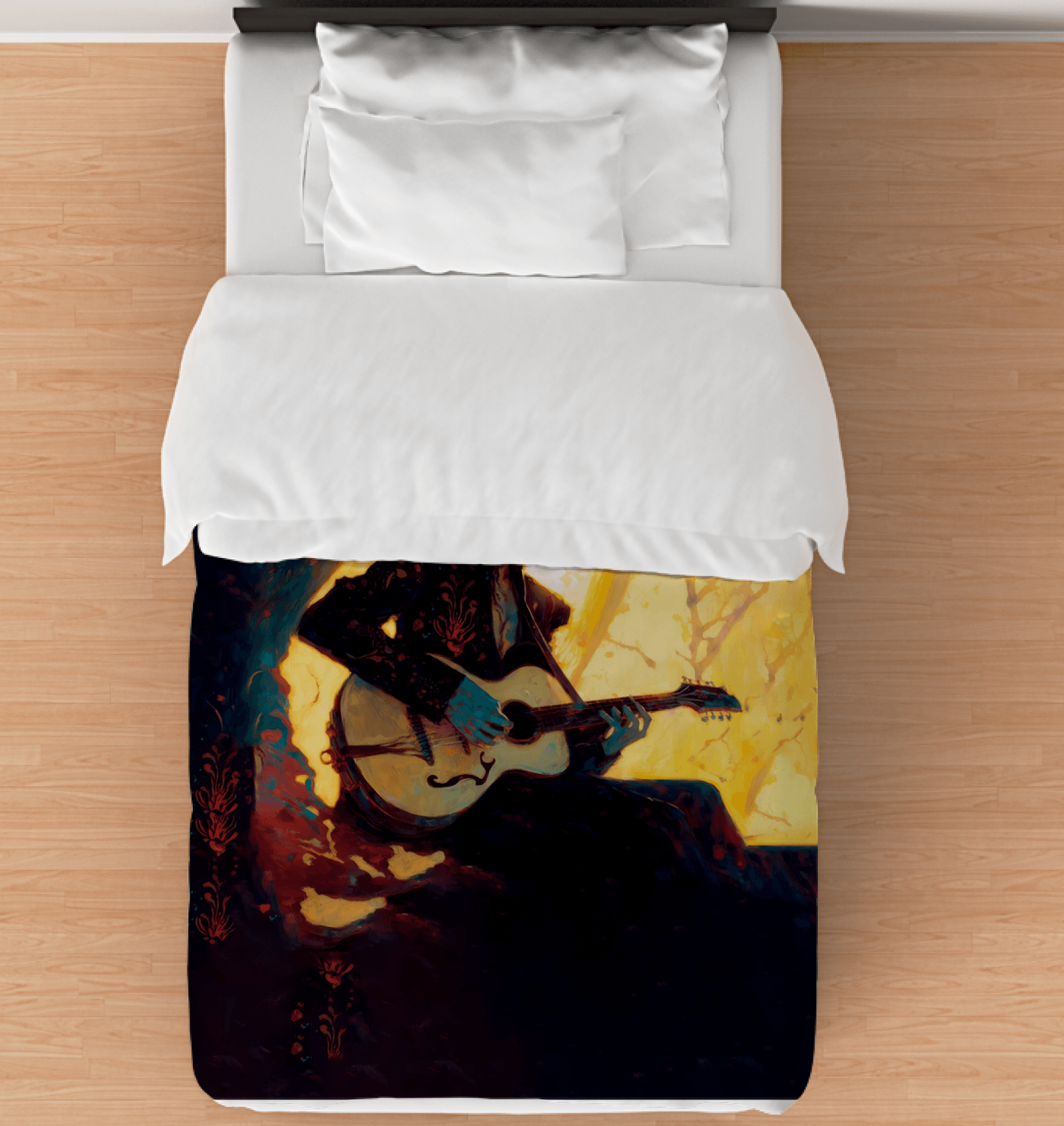 Aria of Comfort: Music Notes Bedding Ensemble - Beyond T-shirts