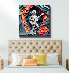 Orchestra Oasis Wrapped Canvas