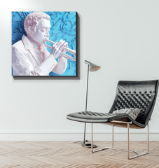 Renaissance Revelry: A masterpiece reproduced on premium canvas.