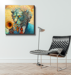 Lion's Pride Wrapped Canvas
