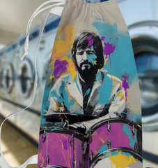 Serene Abstract Laundry Bag