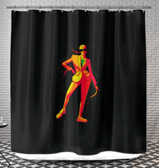 Elegance in Black and White Curtain - Beyond T-shirts