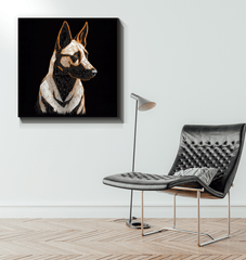 Majestic Husky Snowy Gaze - Beyond T-shirts