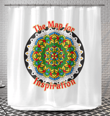 Zen Garden Mandala Shower Curtain - Beyond T-shirts