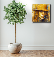 Timeless Beauty Art on Wrapped Canvas