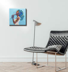 Wall Art Botanic Bliss Paper Canvas in Modern Home Decor
