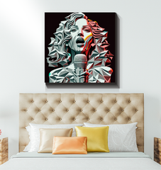 Artistic Aria Wrapped Canvas