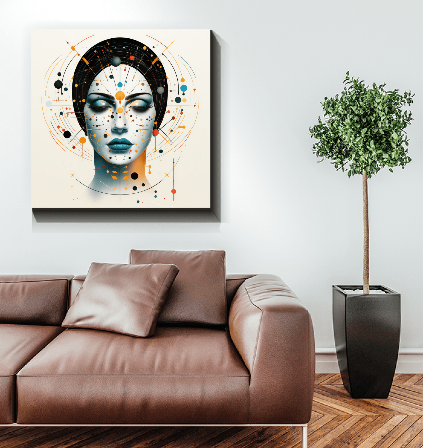 Abstract Visions of Women: Canvas Art - Beyond T-shirts