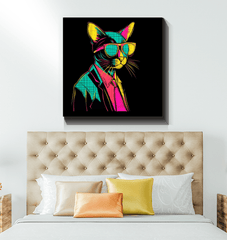 Graceful Curiosity Canvas Art - Beyond T-shirts