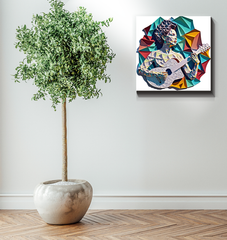 Drumbeat Dynamics Wrapped Canvas