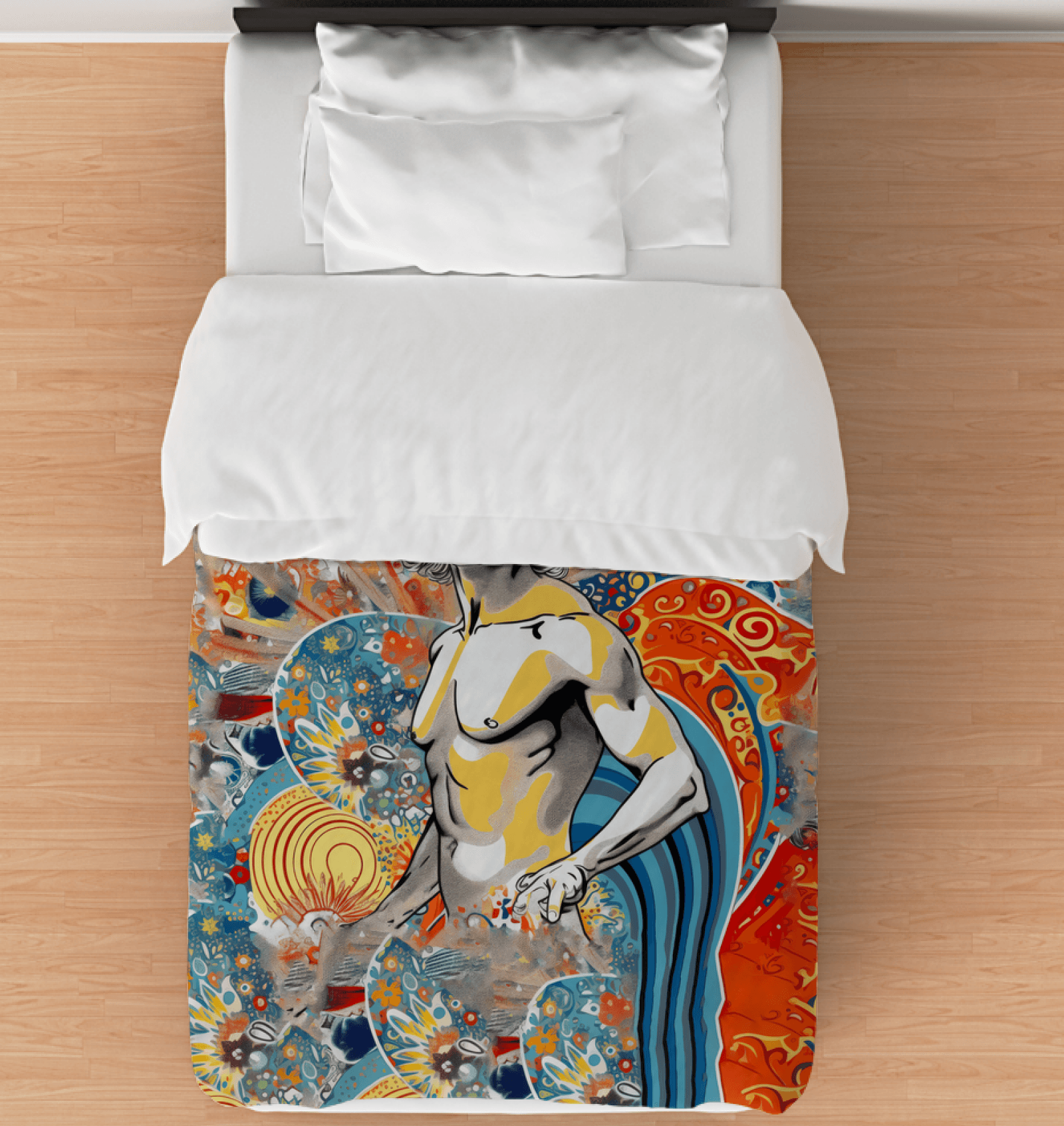 Surfing Serenity Bedding Set - Beyond T-shirts