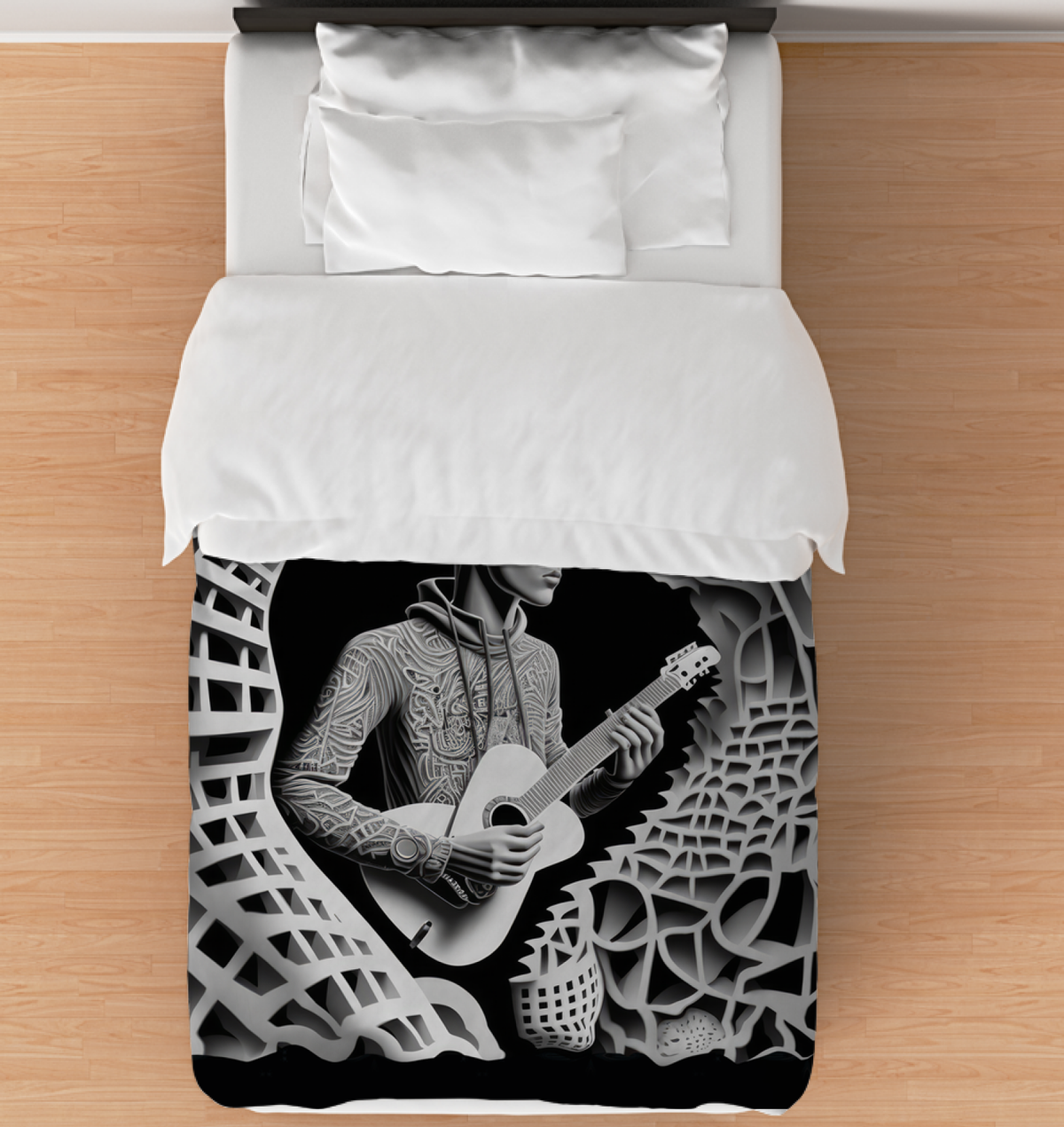 Singer's Soul Duvet Cover