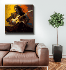 Bass Guitar Groove Wall Art - Beyond T-shirts