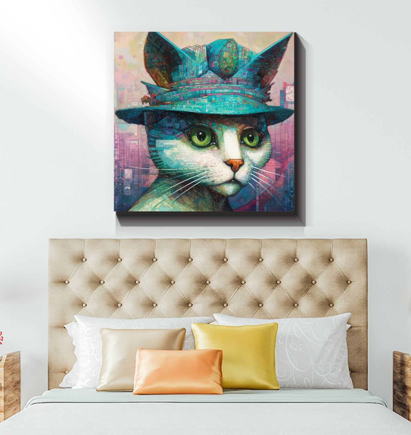 Timeless Best Friend's Canvas design for a warm home atmosphere.
