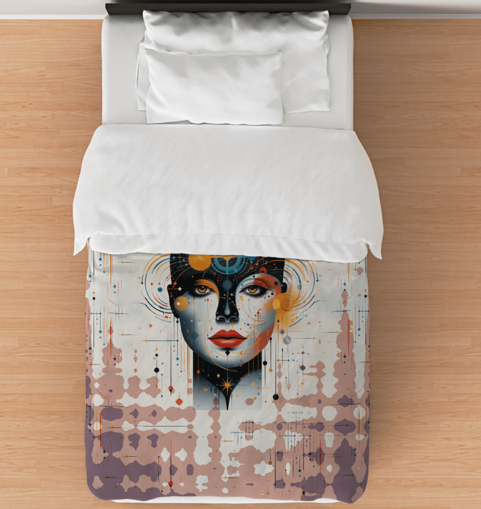 Labyrinth of Colors Duvet - Beyond T-shirts