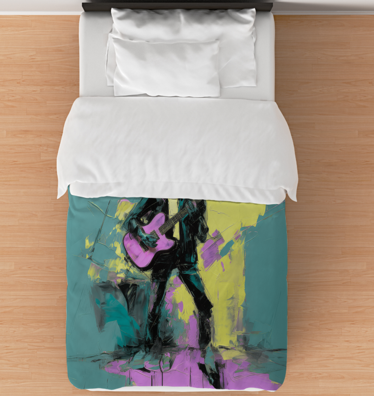 Abstract Waterfall Duvet Cover