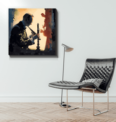 Harmonious Strings - Musician's Canvas Wall Art - Beyond T-shirts