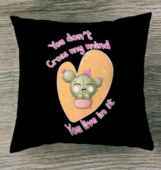 You Dont Cross My Mind Indoor Pillow