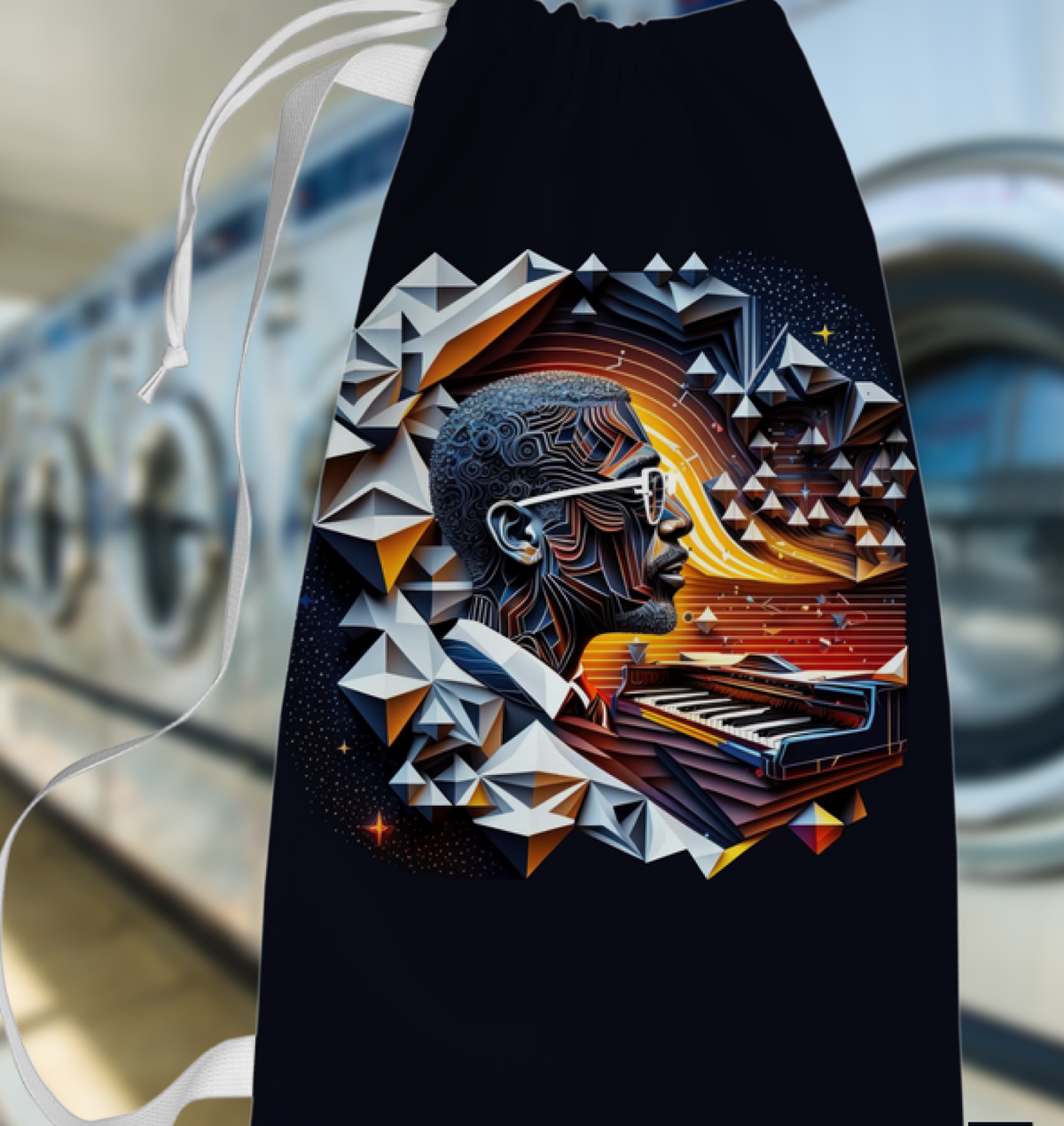 Jazz Jumble Laundry Bag