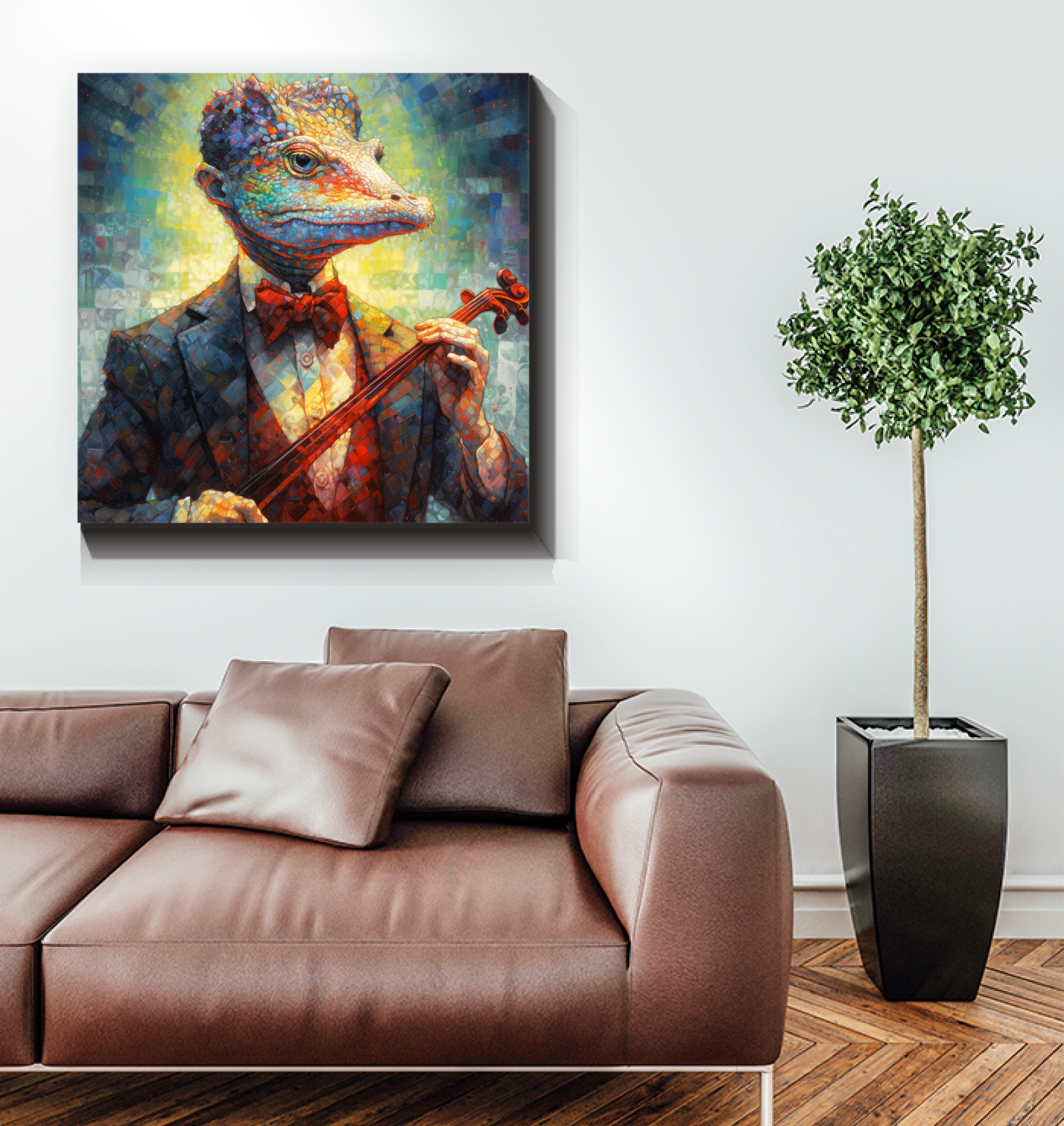 Eye-catching Peacock Portrait.