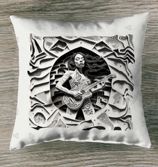 Folklore Fabric Indoor Pillow