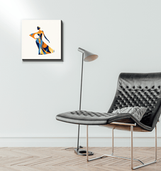 Stylish Silhouettes Canvas Art - Beyond T-shirts