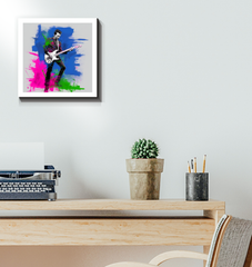 Monochrome Chic Wrapped Canvas