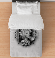 Vinyl Vision Duvet Cover