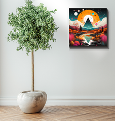 Soothing Sands Desert Landscape Canvas