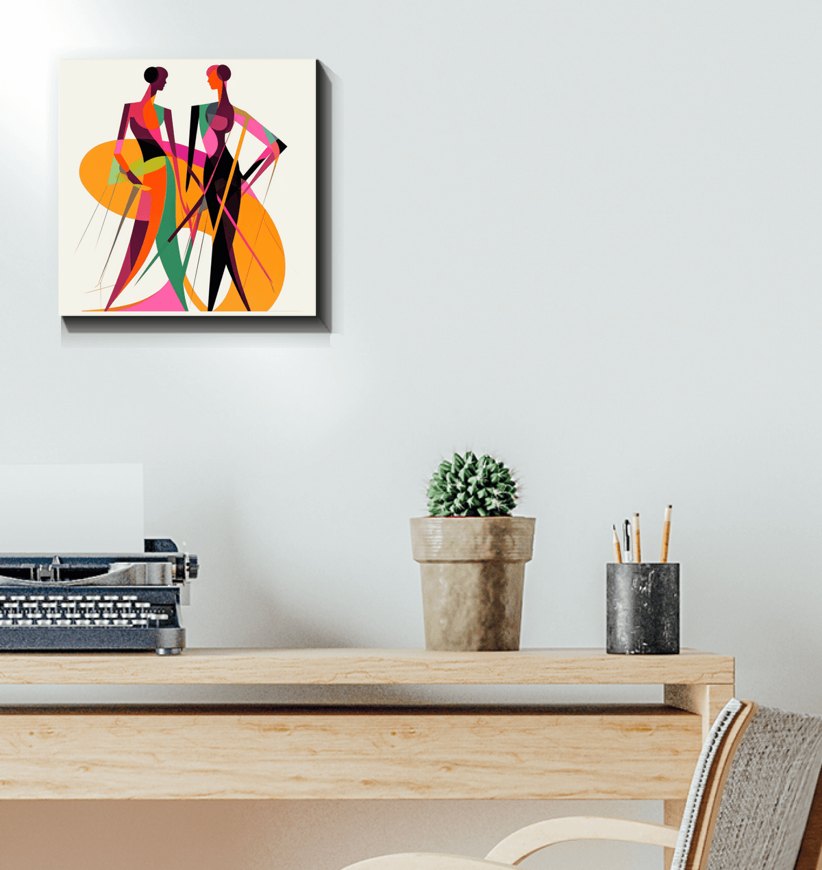 Glamour Graffiti Runway Fusion Canvas - Beyond T-shirts