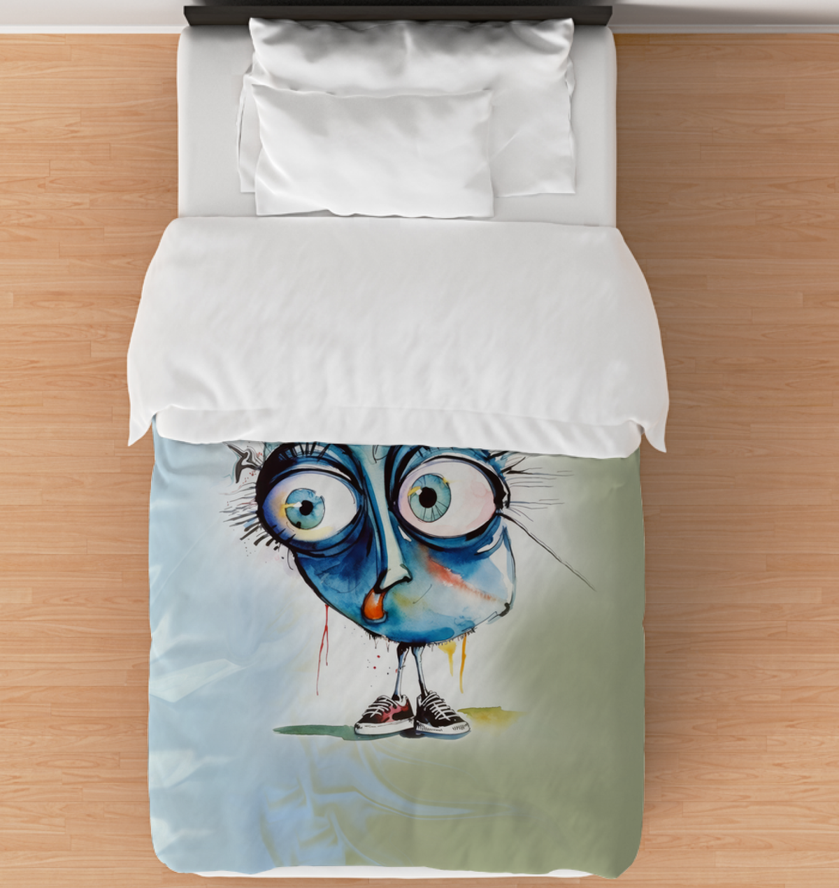 Cheerful Chef's Culinary Duvet Cover