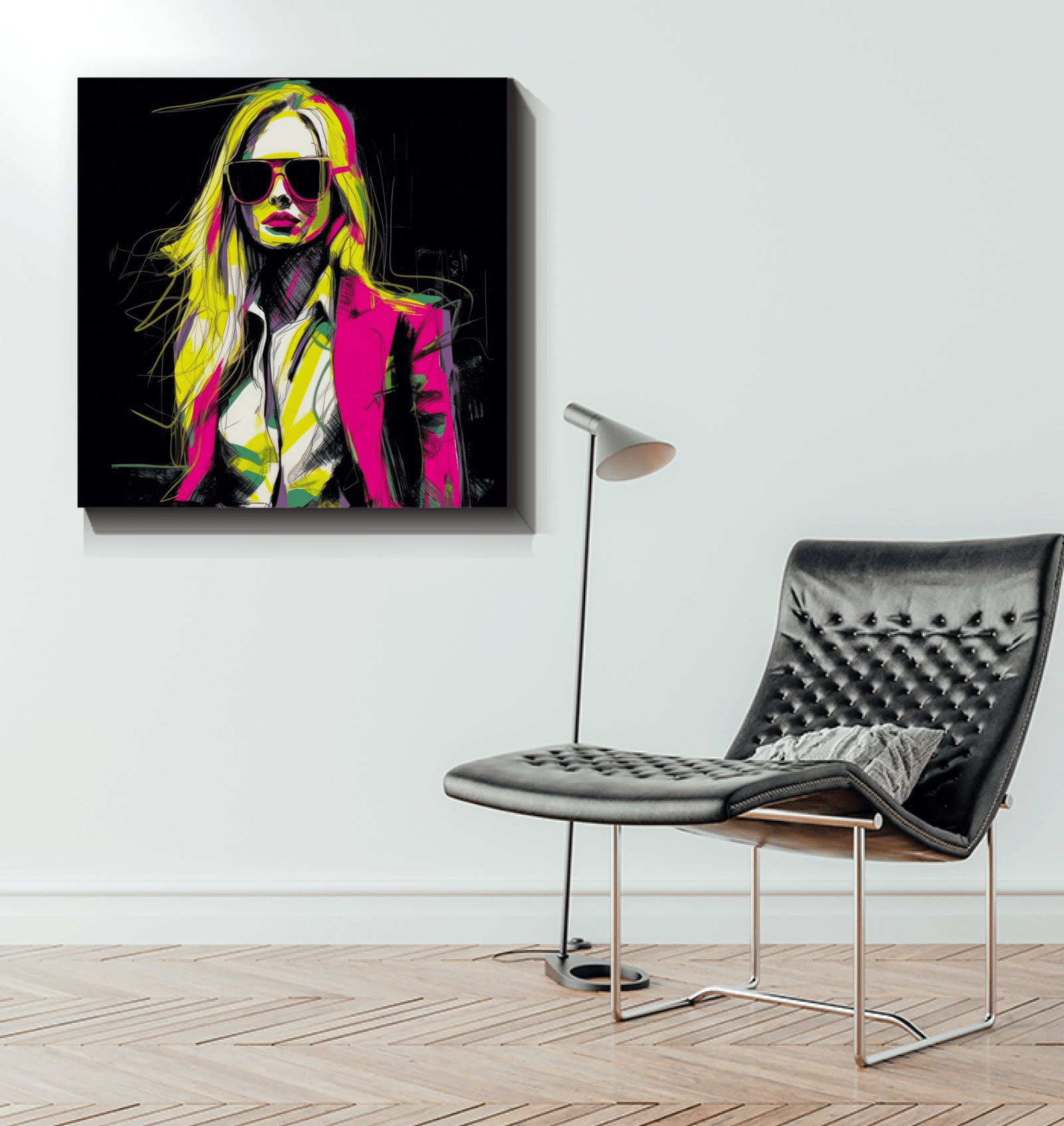 Glamour in Style Canvas Art - Beyond T-shirts