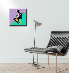 Elegant Couture All-Over Print Wrapped Canvas - Beyond T-shirts