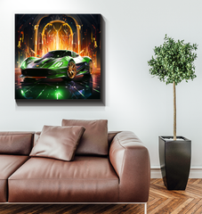 Luxury Limousine Wrapped Canvas