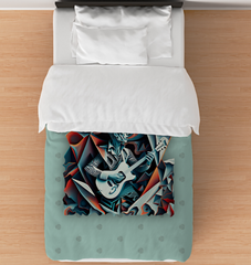 Rock Riff Duvet Cover