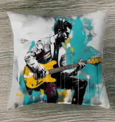 Soft Abstract Outdoor Pillow